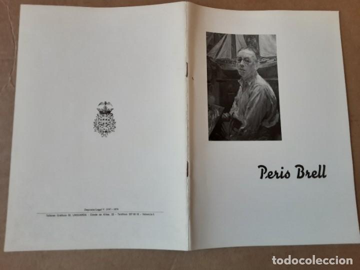 Arte: PERIS BRELL, cat&aacute;logo exposici&oacute;n antologica en el Ayuntamiento de Valencia 1978