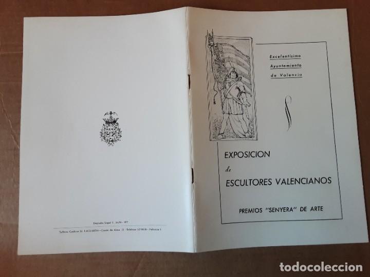 Arte: ESCULTORES VALENCIANOS, cat&aacute;logo exposici&oacute;n en el Ayuntamiento de Valencia 1978