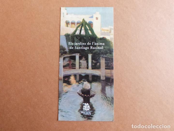 Arte: Catalogo del pintor Santiago Rusi&ntilde;ol - Els jardins de l'anima