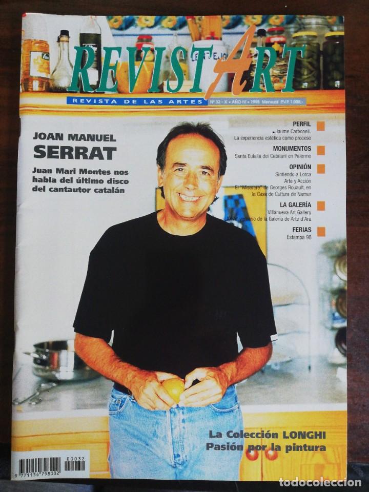 Arte: REVISTART. REVISTA DE LAS ARTES N.&ordm; 32 - A&Ntilde;O IV - 1998