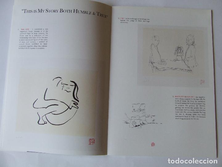 Arte: BEATLES PROGRAMA EXPOSICION DIBUJOS IMAGINE JOHN LENNON - Foto 3
