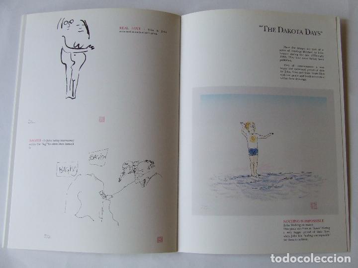 Arte: BEATLES PROGRAMA EXPOSICION DIBUJOS IMAGINE JOHN LENNON - Foto 5