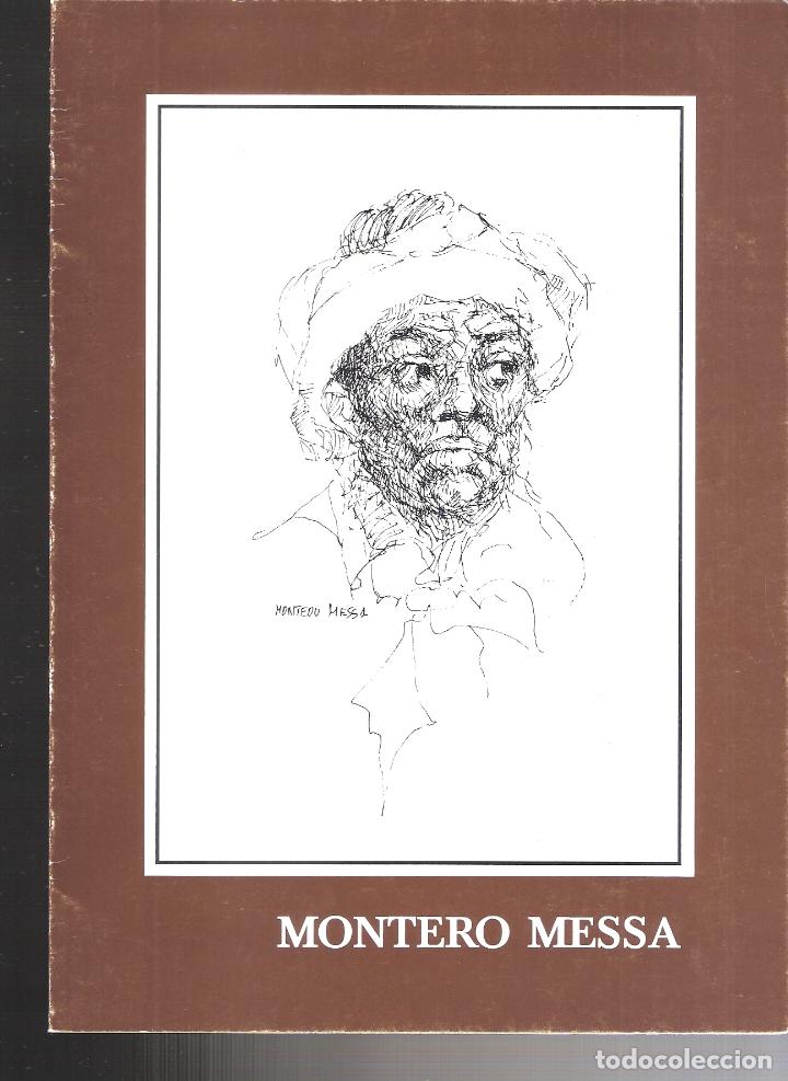 Arte: Montero Messa. Marzo 1984. SEAP - CAM. M&aacute;laga. D&iacute;ptico. 22x16 cm
