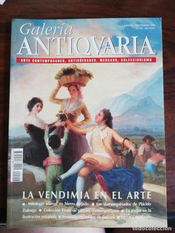 Arte: GALER&Iacute;A ANTIQUARIA. ARTE CONTEMPOR&Aacute;NEO. ANTIG&Uuml;EDADES Y COLECCIONISMO. N&ordm; 153. 1997