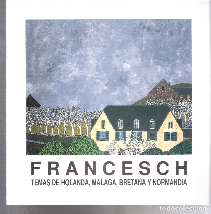 Art: Andres Francesch. Febrero 1992. Galer&iacute;a de Arte Benedito. 21x21 cm.S/P ( 16 pags.).