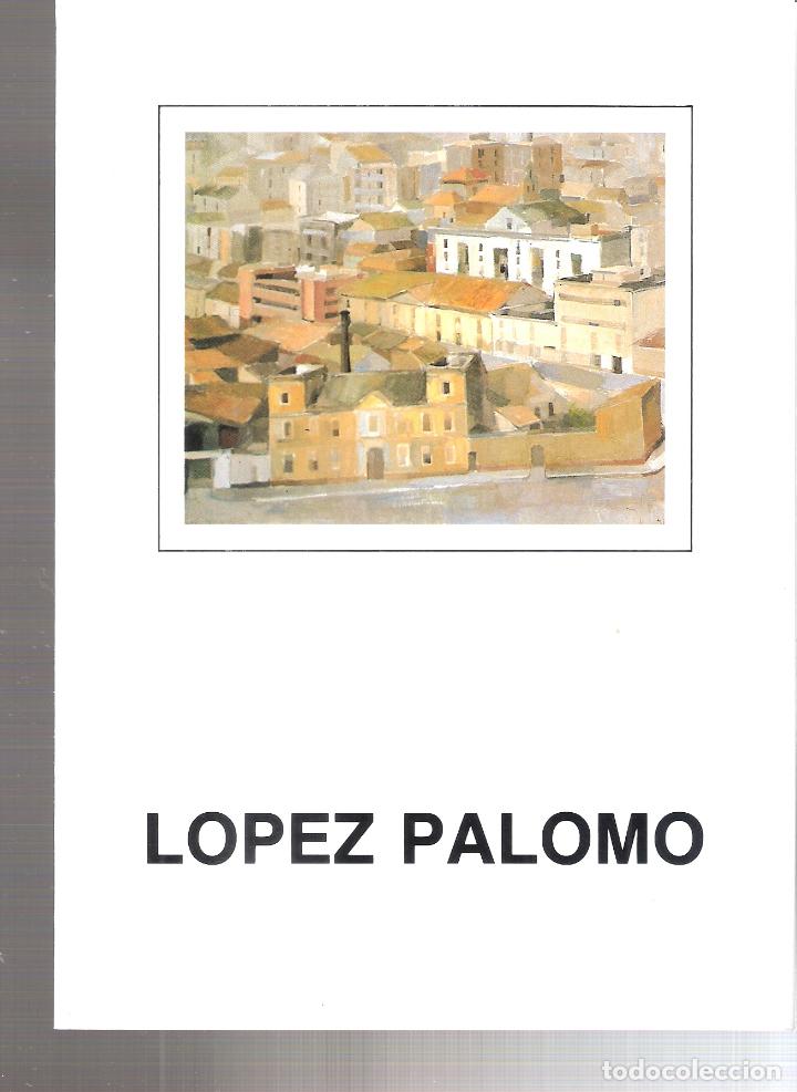 Arte: Rafael Lopez Palomo. Mayo 1986.. Galer&iacute;a de Arte Benedito. M&aacute;laga. 22x16 cm. Diptico