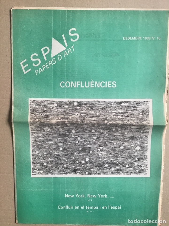 Kunst: Papers D&rsquo;Art. ESPAIS. Centre d&rsquo;Art Contemporani. Desembre 1988. N 16