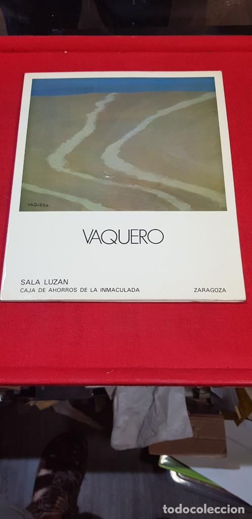 Arte: Cat&aacute;logo de Arte Contempor&aacute;neo pintura vaquero sala Luz&aacute;n Zaragoza con aut&oacute;grafo