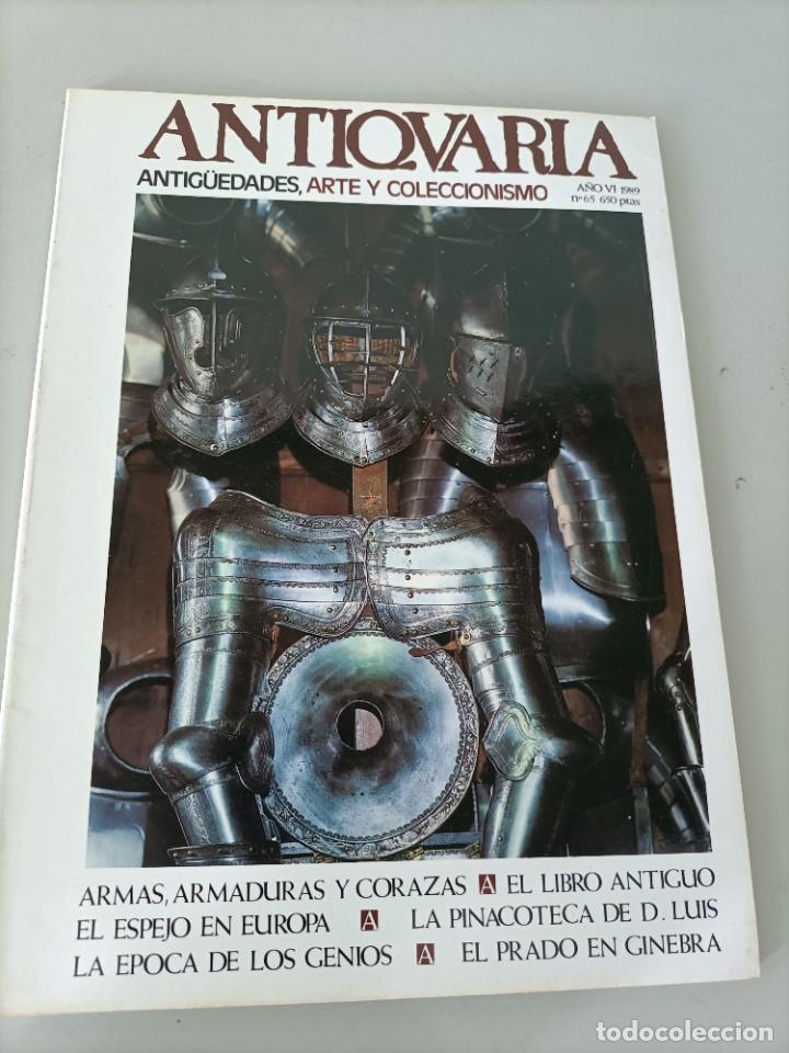 Arte: GALER&Iacute;A ANTIQUARIA. ARTE CONTEMPOR&Aacute;NEO. ANTIG&Uuml;EDADES Y COLECCIONISMO. N&ordm; 65