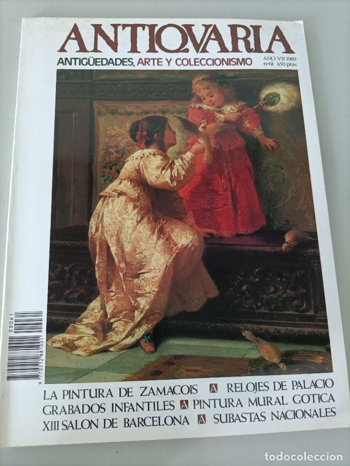 Arte: GALER&Iacute;A ANTIQUARIA. ARTE CONTEMPOR&Aacute;NEO. ANTIG&Uuml;EDADES Y COLECCIONISMO. N&ordm; 61