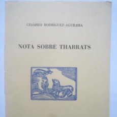 Arte: JOAN-JOSEP THARRATS. NOTA SOBRE THARRATS. C. RODRÍGUEZ-AGUILERA. PAPELES DE SON ARMADANS. 1963. Lote 358416180