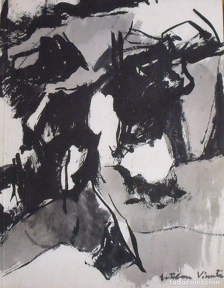 Art: Esteban Vicente. 2006. Galer&iacute;a Alejandro Sales. Barcelona. 16 p&aacute;ginas. 28x22 cm. Cat&aacute;logo Arte.
