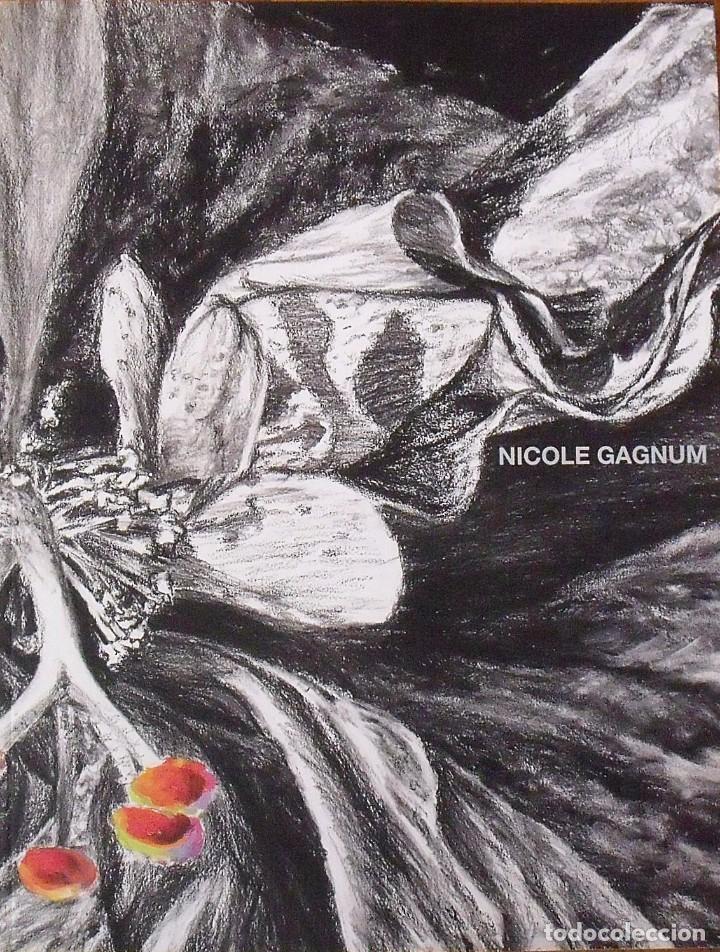 Arte: Nicole Gagnum. 2008. Galer&iacute;a Alejandro Sales. Barcelona. 16 p&aacute;ginas. 28x22 cm. Cat&aacute;logo Arte.