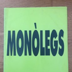 Arte: MONÒLEGS. JOVEN. MUFFRAGGI. VENTANYOL. ESPAIS CENTRE D’ART CONTEMPORANI. 1989