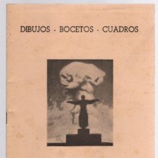 Arte: CATALOGO ARTE J. FERNANDEZ SANCHEZ. DIBUJOS - BOCETOS - CUADROS. 1963. Lote 365804351