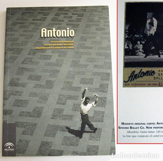 Arte: ANTONIO INVENTARIO D BIENES DE RUIZ SOLER EL BAILAR&Iacute;N LIBRO CAT&Aacute;LOGO ARTE BAILAOR D FLAMENCO ANDALUZ