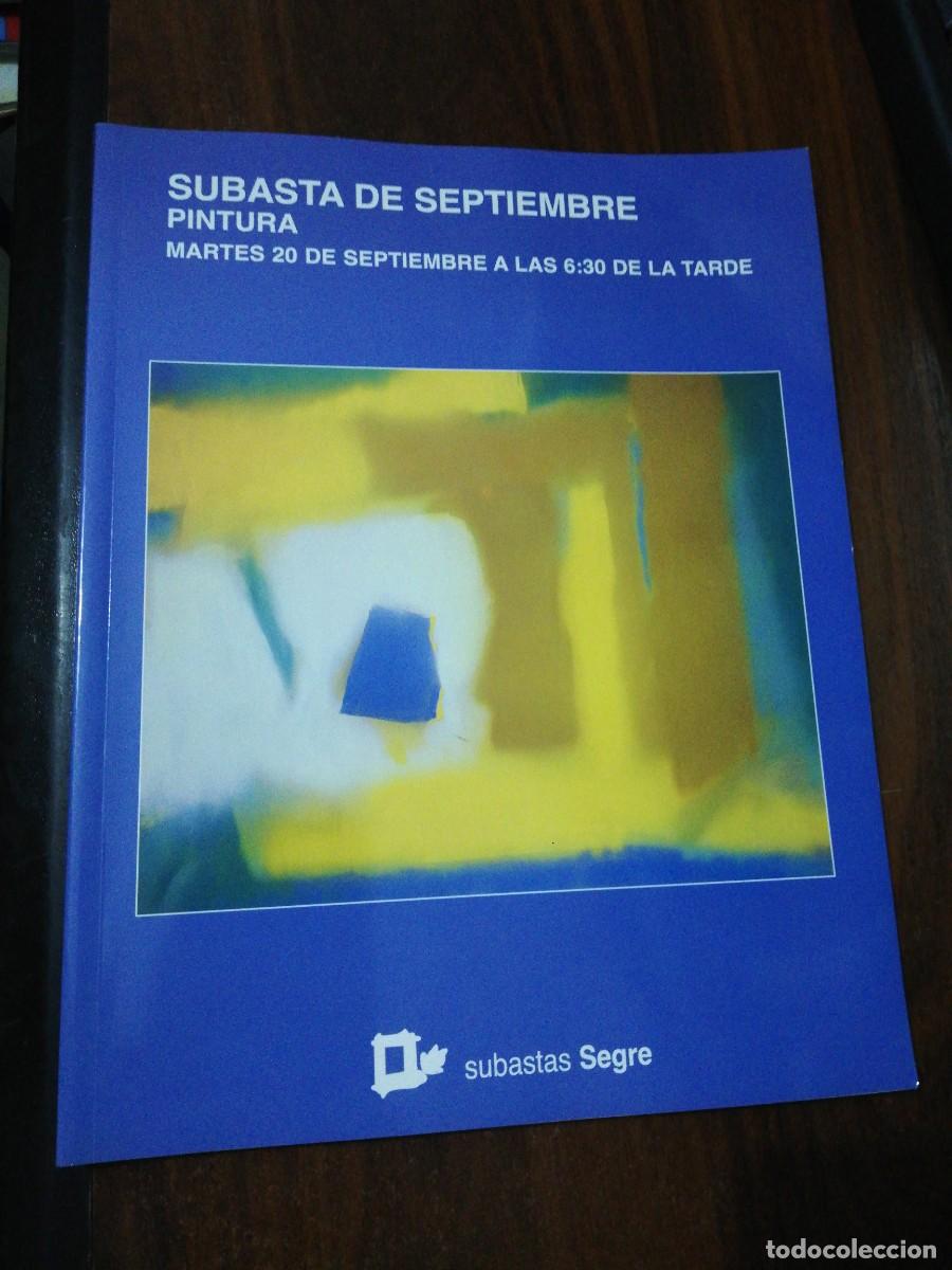 Art: Subastas Segre. PINTURA. Septiembre 2011. MADRID N &ordm; 74.