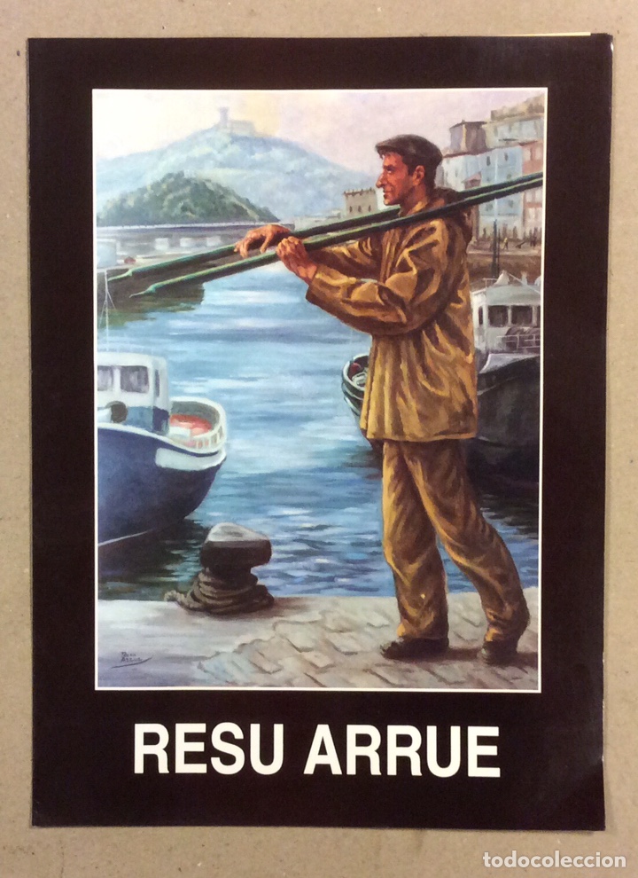 Arte: RESU AURRE. CAT&Aacute;LOGO EXPOSICI&Oacute;N EN GALER&Iacute;A DE ARTE LLAMAS (1997).