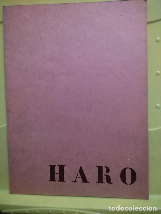 Arte: 1971 JUAN HARO CATALOGO EXPOSICION GALERIA FAUNA&acute;S ORTEGA GASSET 23 MADRID MAYO 1971 23 X 16,8 CM