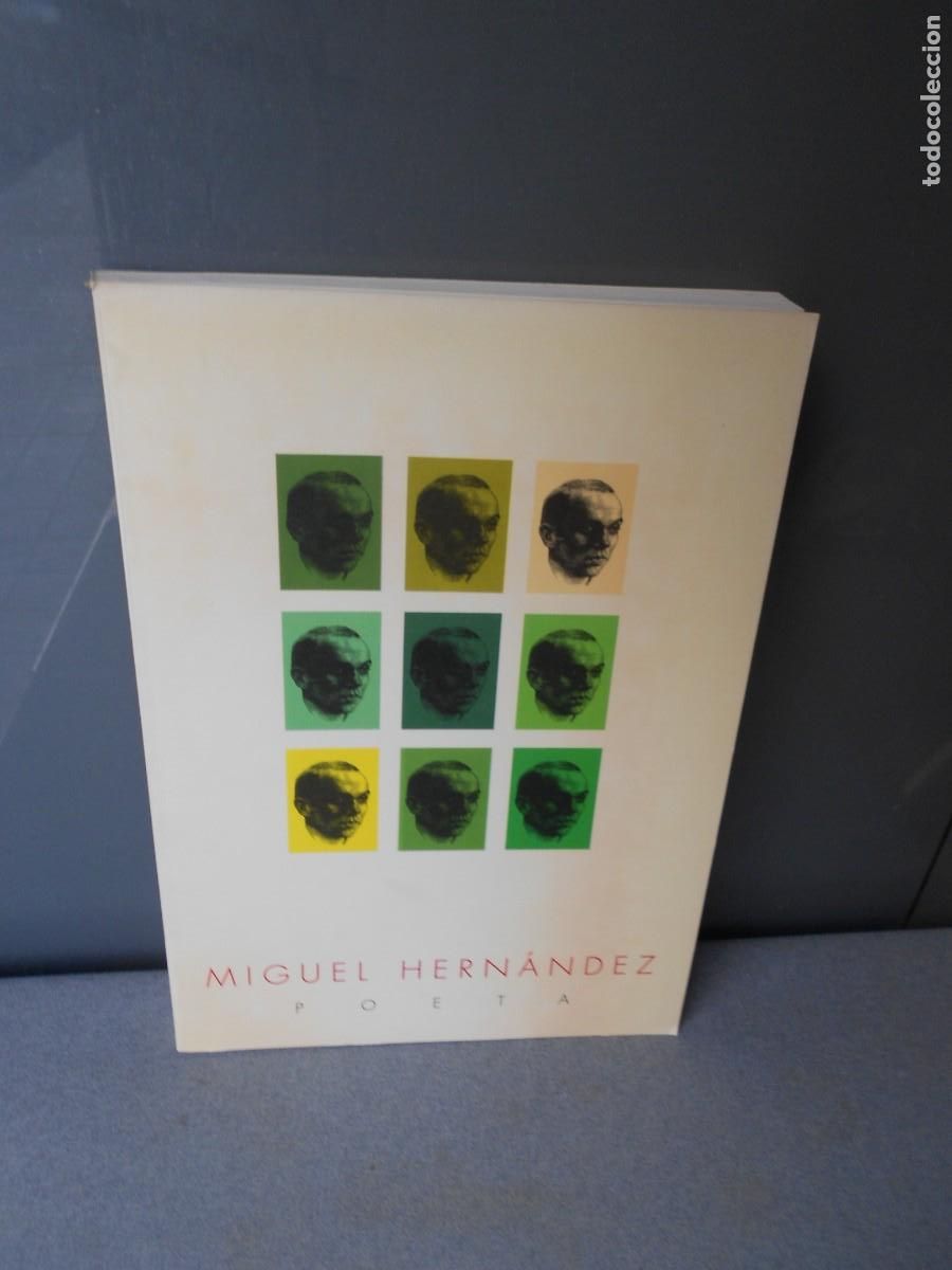 Arte: MIGUEL HERNANDEZ. CATALOGO DE EXPOSICION. - Foto 1