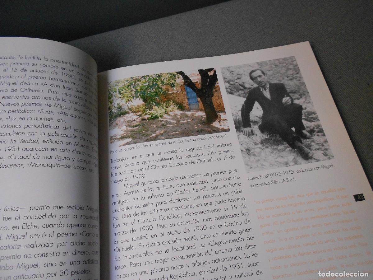 Arte: MIGUEL HERNANDEZ. CATALOGO DE EXPOSICION. - Foto 4