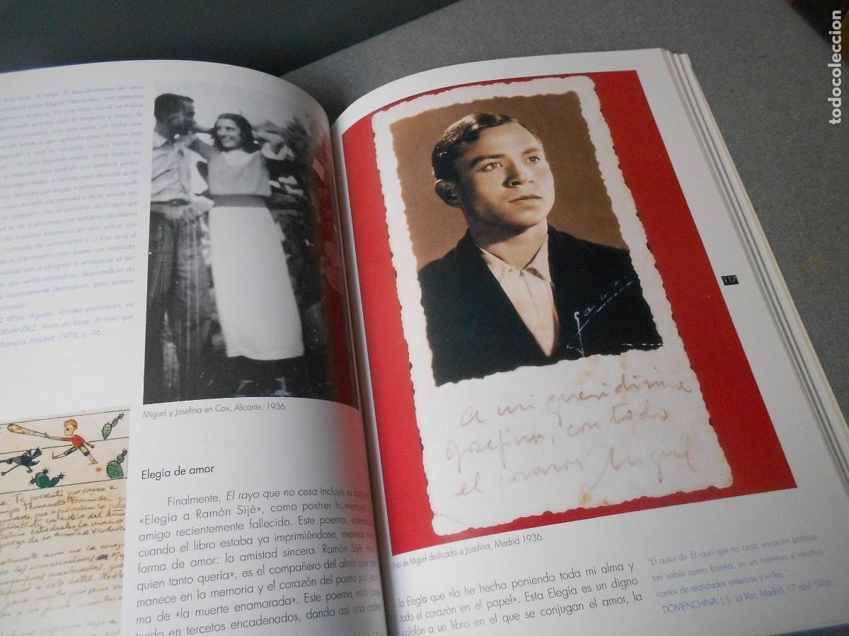 Arte: MIGUEL HERNANDEZ. CATALOGO DE EXPOSICION. - Foto 13