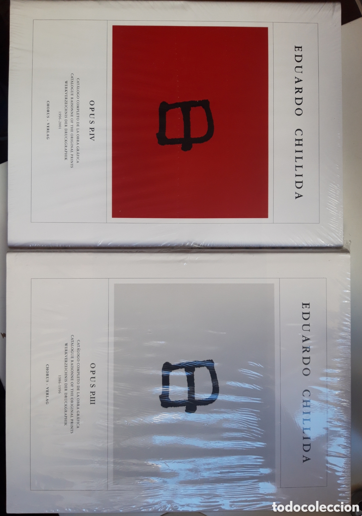 EDUARDO store CHILLIDA Opus I-IV Werkverzeichnis Druckgraphik 1959-2001