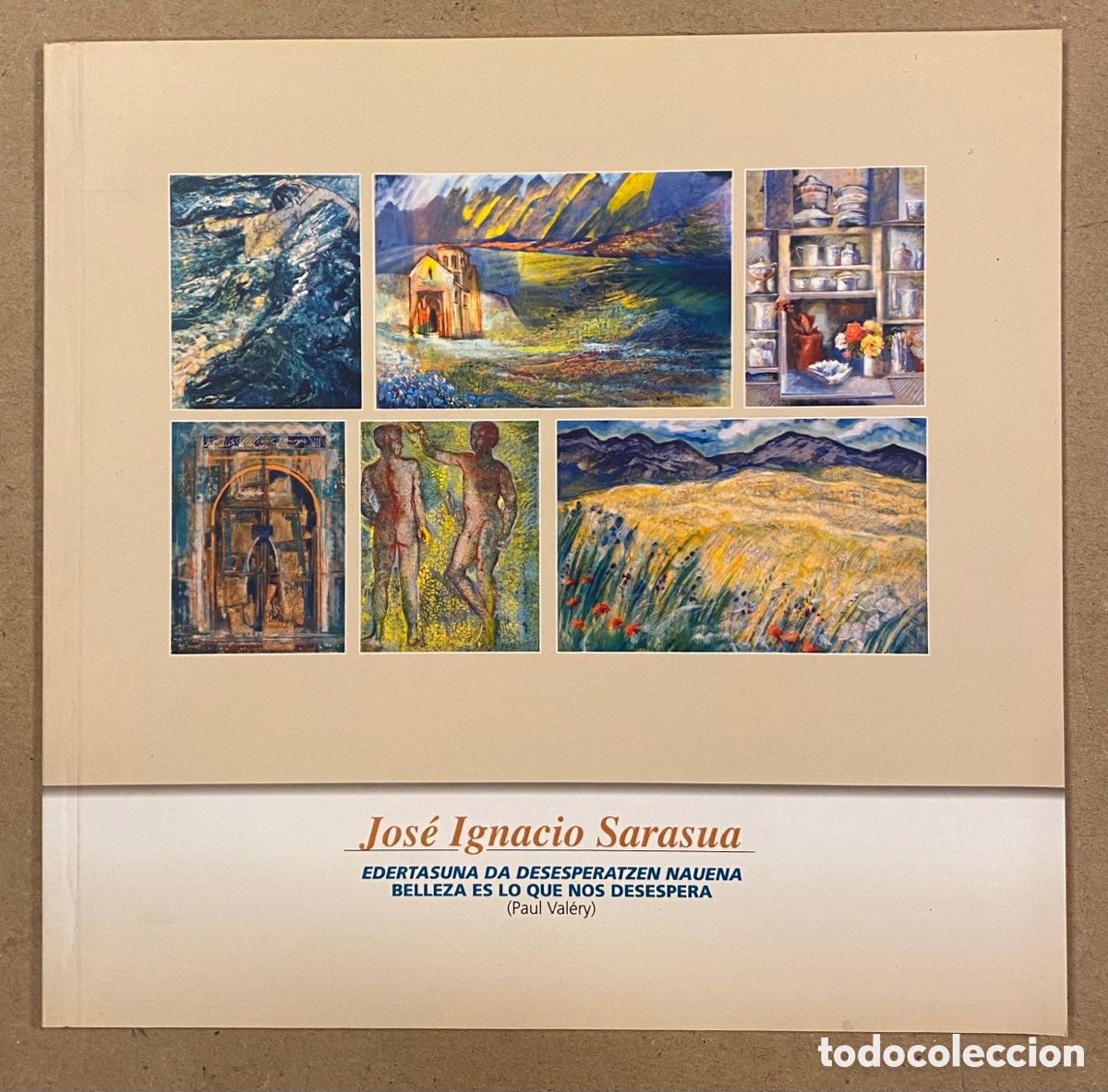 Art: JOS&Eacute; IGNACIO SARASUA &ldquo;BELLEZA ES LOS QUE NOS DESESPERA&rdquo;. CAT&Aacute;LOGO EXPOSICI&Oacute;N 1994.