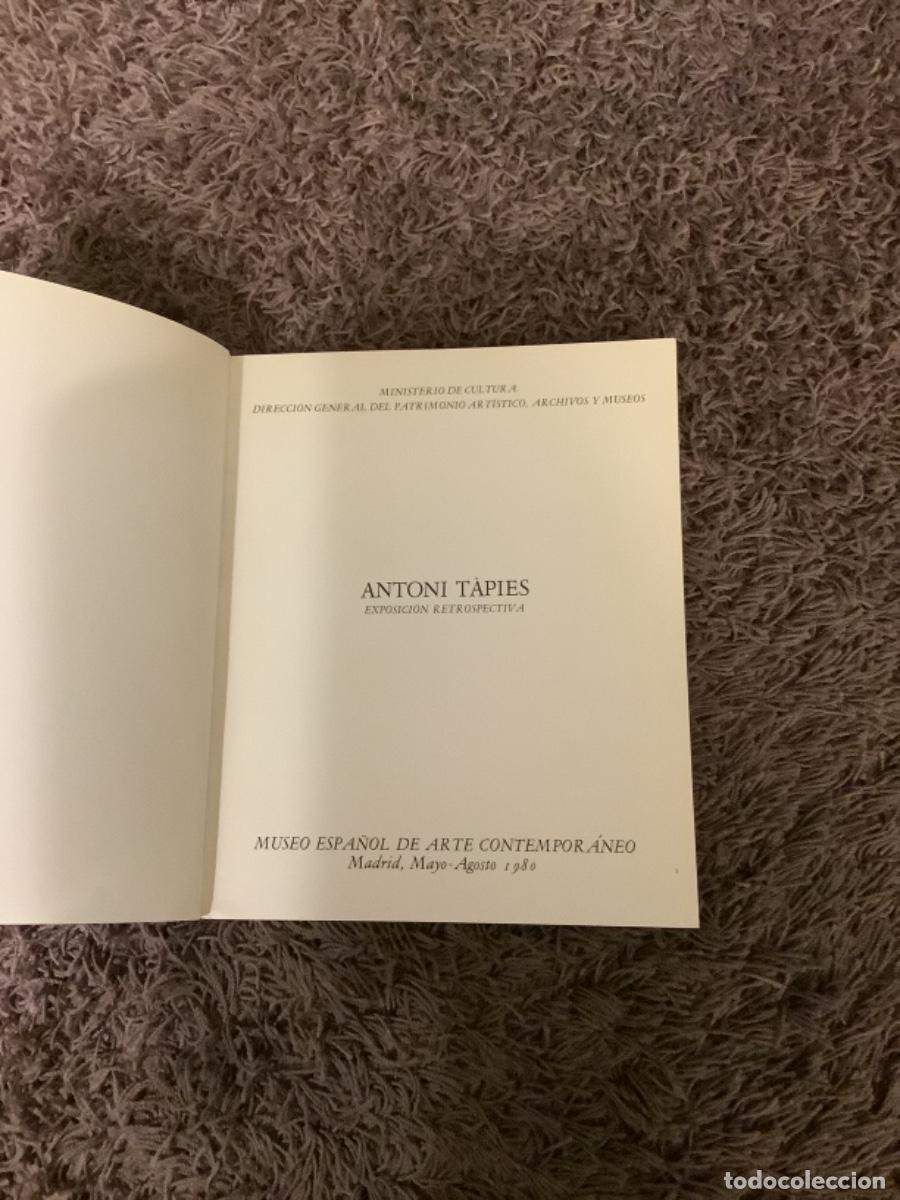 Arte: TAPIES.Libro de Arte - Foto 5