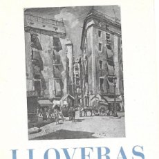 Arte: FREDERIC LLOVERAS CATÁLOGO EXPOSICIÓN EN LIBRERÍA MEDITERRÁNEA, BARCELONA (NOVIEMBRE 1941). Lote 399104324