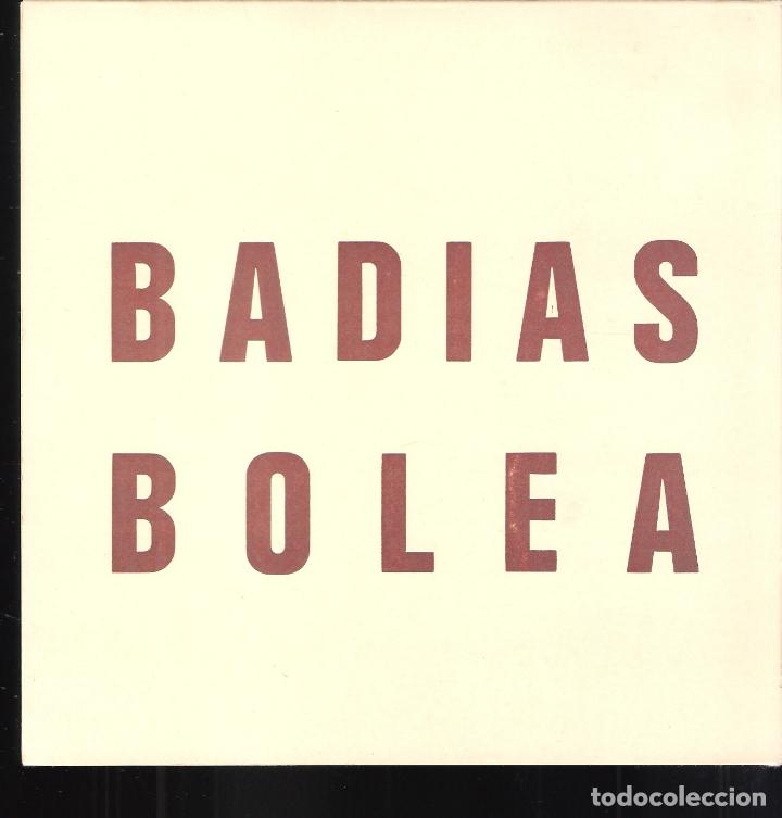 Arte: Badias Bolea. Galer&iacute;a de Arte Itxaso, Zaragoza. Triptico. 16 X 16 cm.