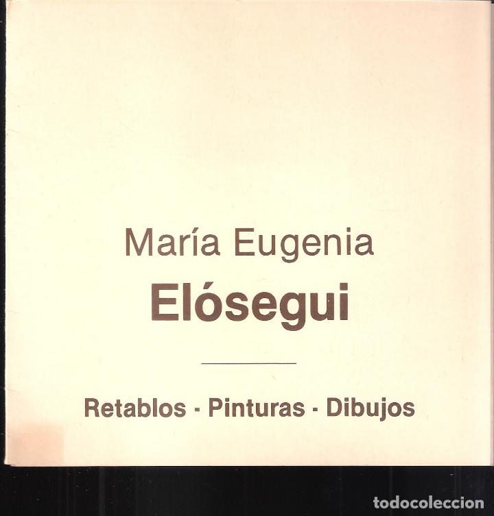 Kunst: Mar&iacute;a Eugenia El&oacute;segui. Galer&iacute;a de Arte Itxaso, Zaragoza. Triptico. 16 X 16 cm.