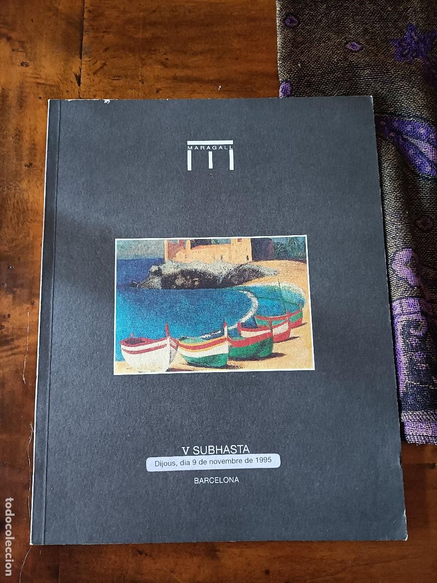 Arte: DOS CATALOGOS DE SUBHASTAS - MARAGALL - NOVIEMBRE 1994 Y NOVIEMBRE DE 1995