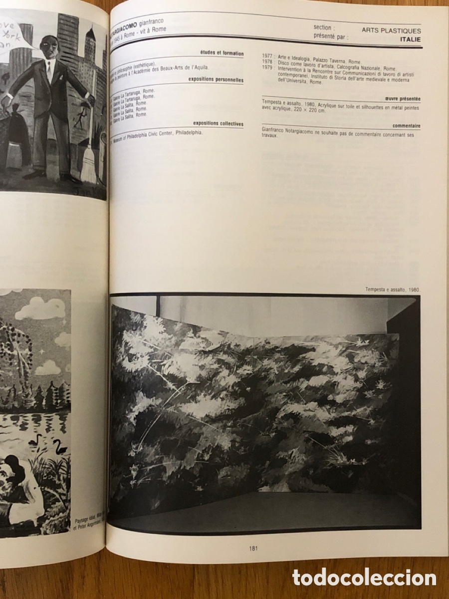 Arte: XI BIENNALE DE PAR&Iacute;S. 1980. - Foto 3