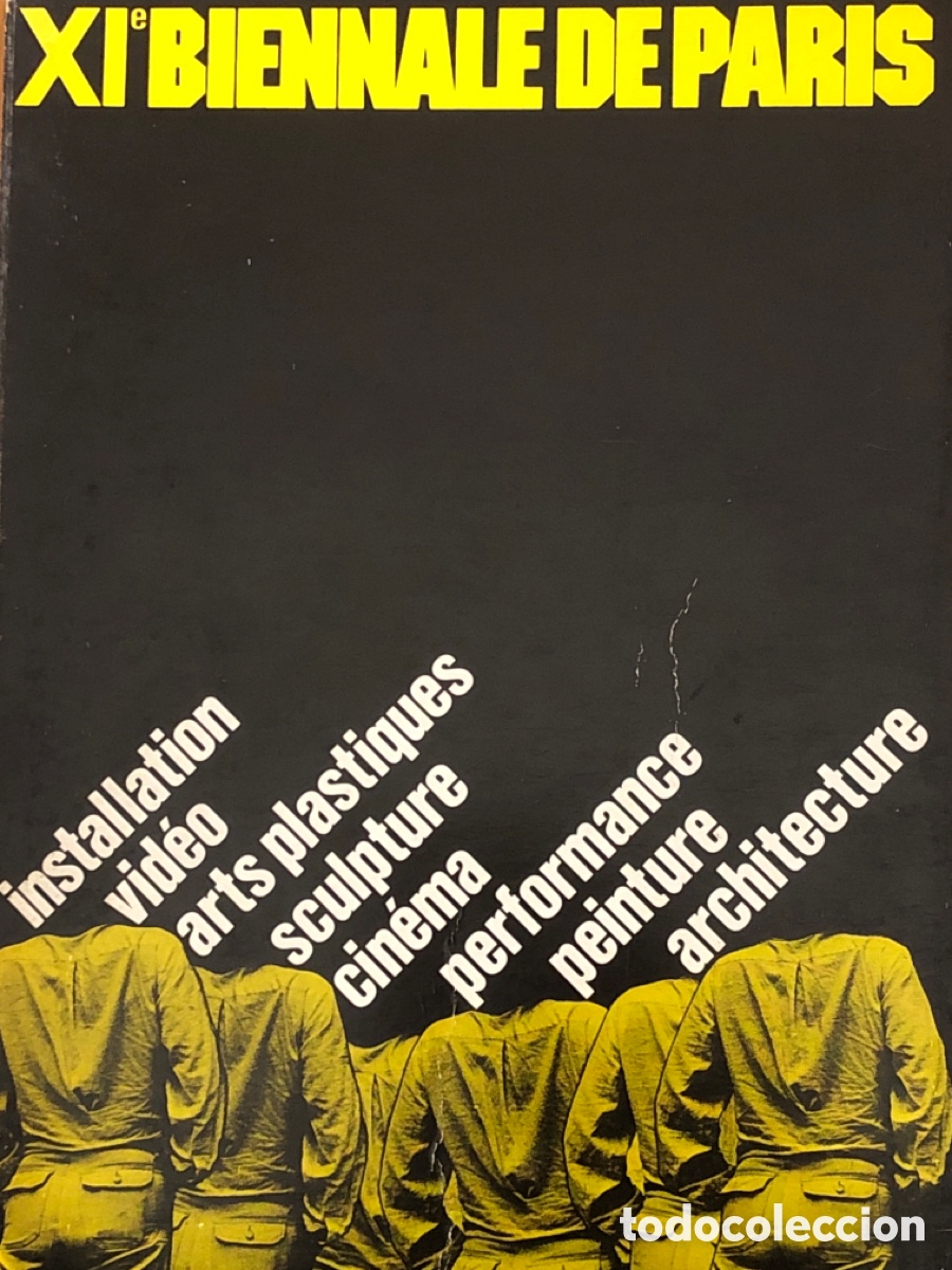 Arte: XI BIENNALE DE PAR&Iacute;S. 1980. - Foto 1