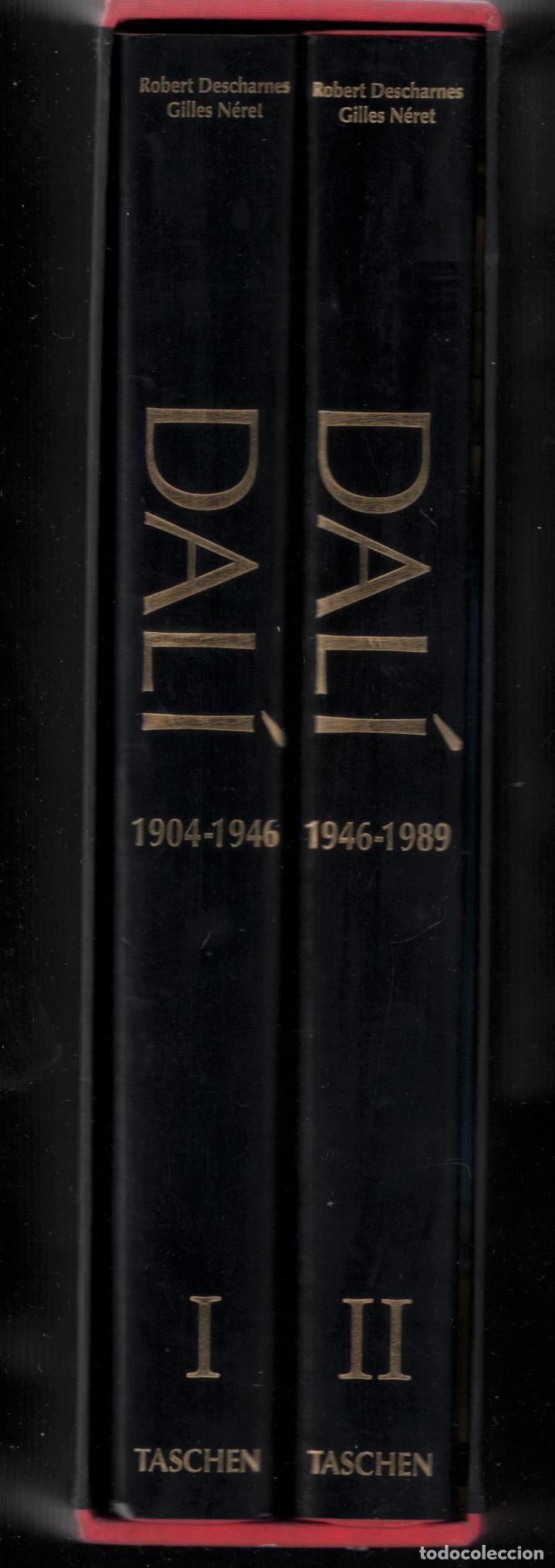 Arte: DAL&Iacute; LA OBRA PICT&Oacute;RICA DOS TOMOS CAJA ED TASCHEN 1994 1&ordf; EDICI&Oacute;N ROBERT DESCHARNES GILLES N&Eacute;RET