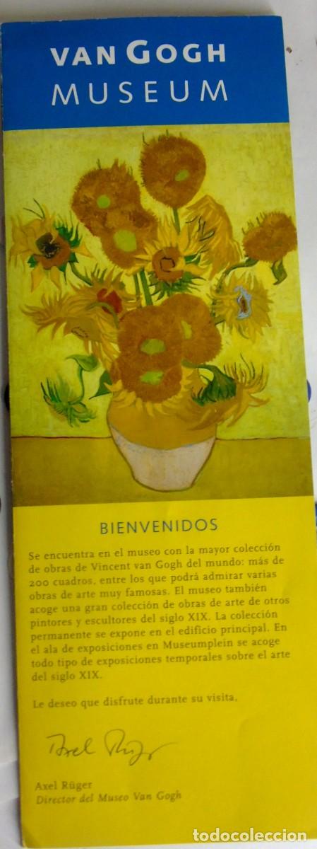 Arte: CATALOGO DE PRESENTACION MUSEO VAN GOUGH DE AMSTERDAM