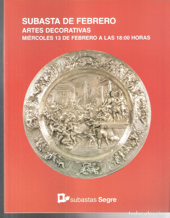 Art: Subastas Segre. Artes decorativas. N&ordm; 127. Subasta Febrero 2019. .