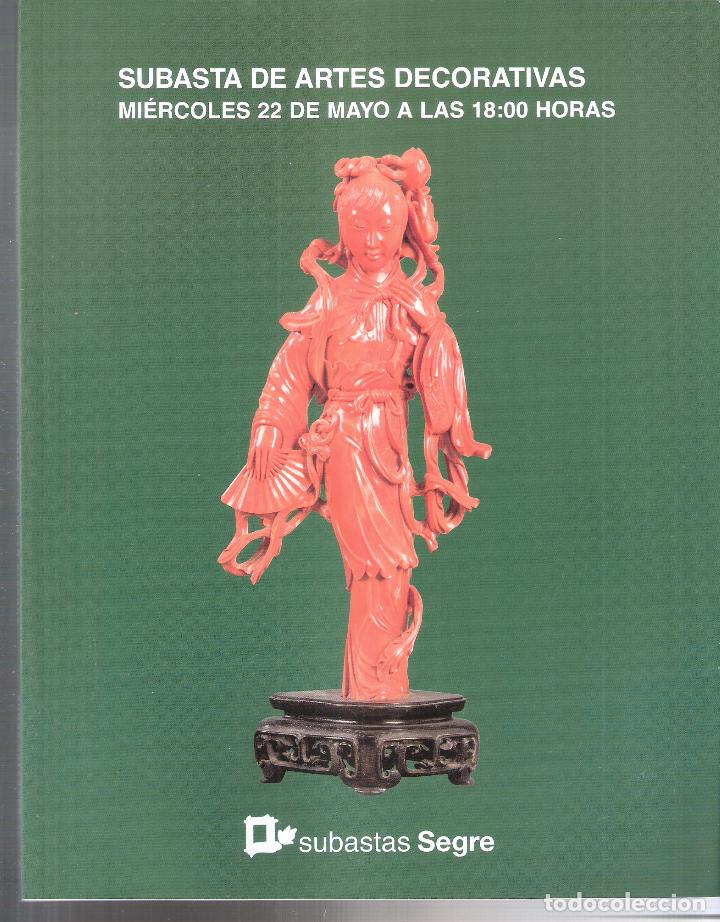 Kunst: Subastas Segre. Artes decorativas. N&ordm; 129. Subasta Mayo 2019. .