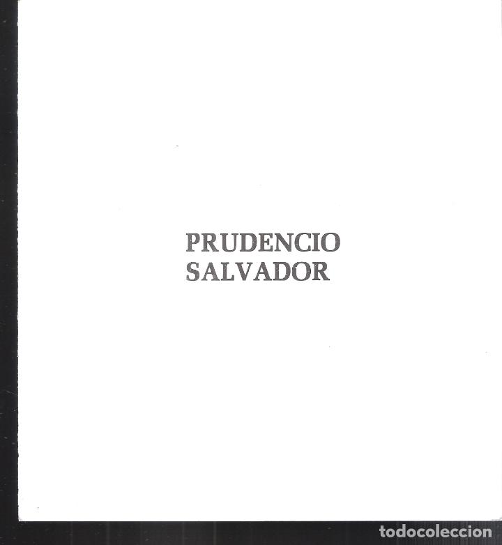 Kunst: Prudencio SalvadorNoviembre 1987. Orfila, Galer&iacute;a de Arte. Madrid. D&iacute;ptico. 16X17 cm.