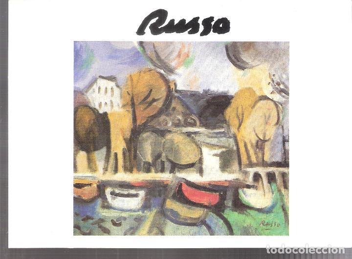 Art: Raul Russo. Noviembre 1992. Galer&iacute;a Arroyo. Buenos Aires, Argentina, Tarjeta. 20X14 cm