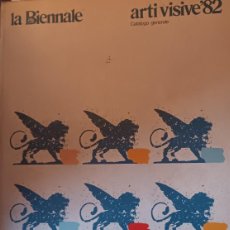 Arte: BIENAL DE VENECIA 1982. TÀPIES. GUINOVART. BARRY FLANAGAN. RIOPELLE. ARTI VISIVE82.