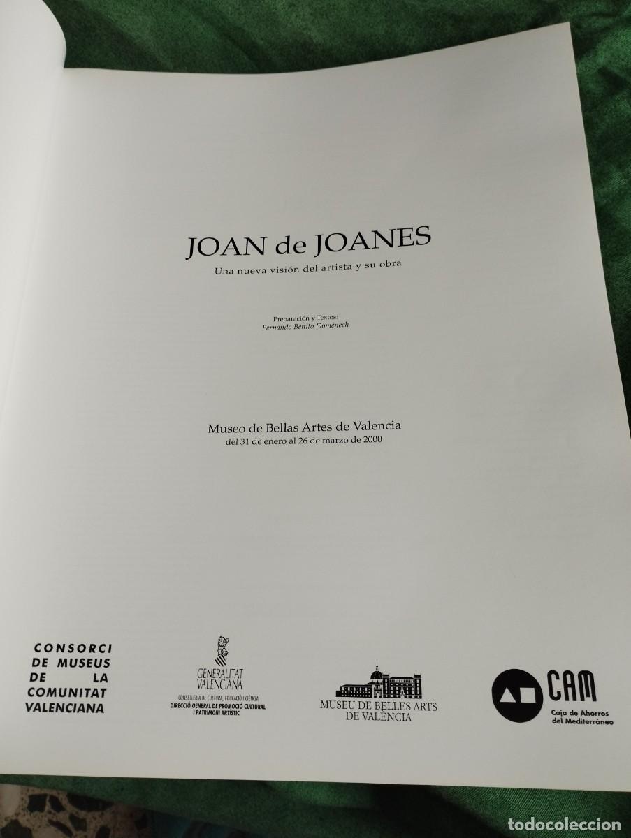 Arte: Libro cat&aacute;logo edici&oacute;n de lujo de Joan de Joanes - Foto 3