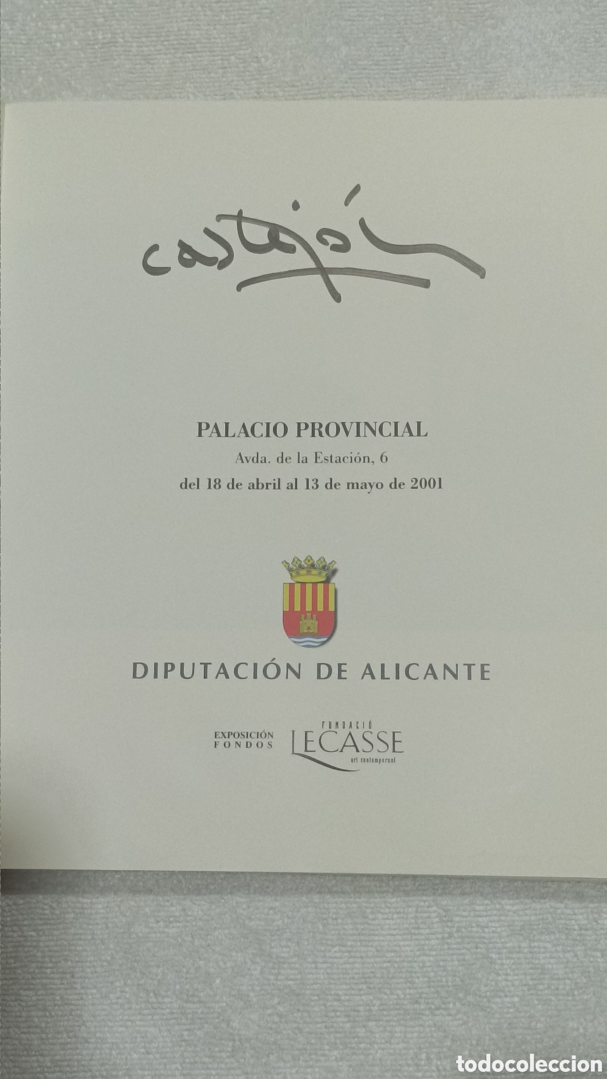 Arte: Cat&aacute;logo Joan Castej&oacute;n . 2001 - Foto 2