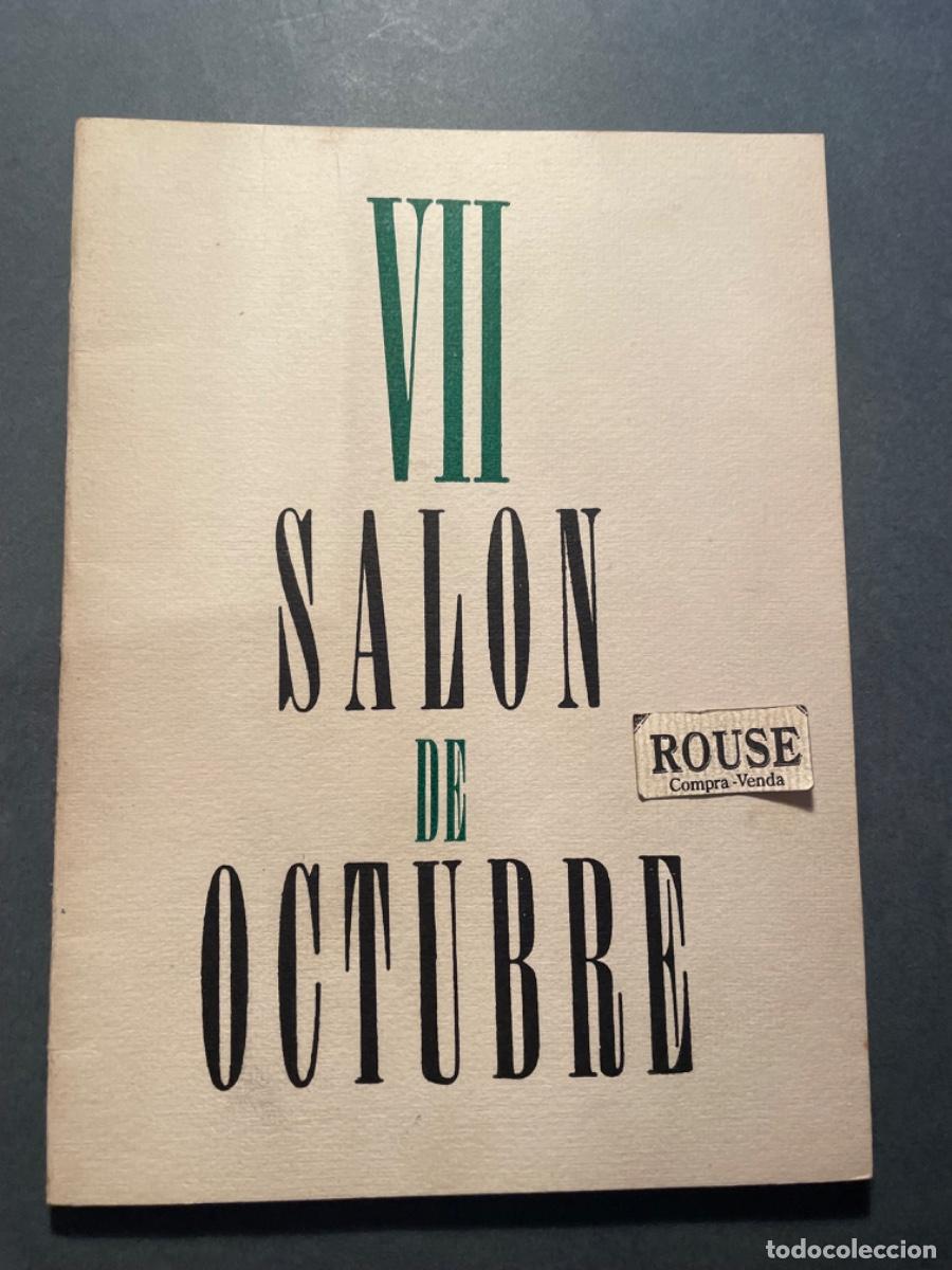 Arte: ARTE - CATALOGO VII SALON DE OCTUBRE BARCELONA 1954 dibujo JOSE LLORENS ARTIGAS