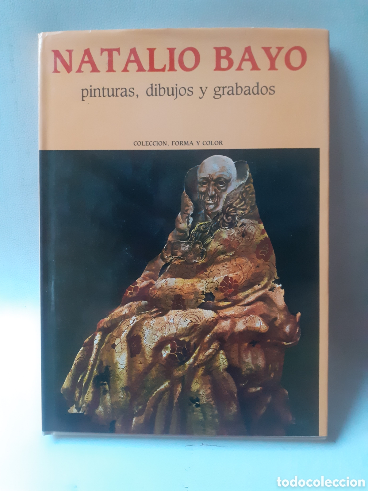 Arte: Natalio Bayo. Dibujo con dedicatoria en libro. - Foto 1