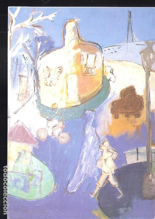 Art: Javier Ballester *Montesol*. Noviembre 1992. Ciutat Vella. Sala d'Art. Barcelona Tarjeta. 15X11 cm.