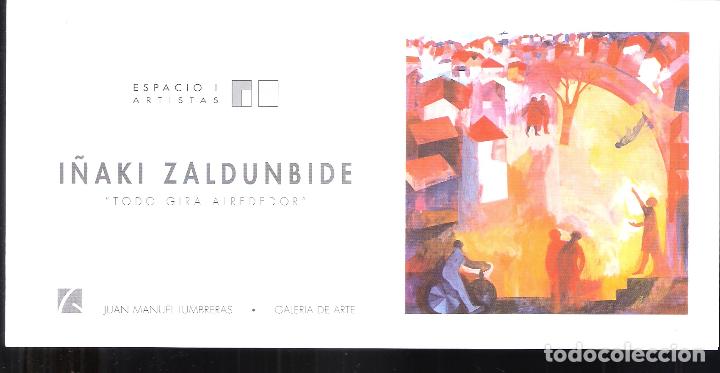 Arte: I&ntilde;aki Zaldunbide.Carmen Pastrana.Redondela. Diciembre 1999. Galer&iacute;a Juan Manuel Lumbreras, Bilbao.