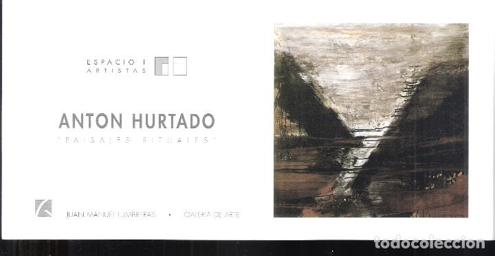 Arte: Anton Hurtado. Eduardo Laborde. Noviembre 1999. Galer&iacute;a Juan Manuel Lumbreras, Bilbao.. Diptico. 21X