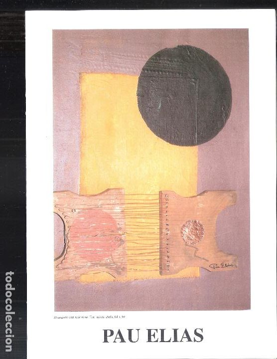 Arte: Pau Elias. Ottobre 1994. Europ'Art Group. Lido degli Estensi. Italia, D&iacute;ptico. 21X15 cm.